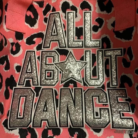 Justice Accessories Justice All About Dance Cheetah Duffle Duffel